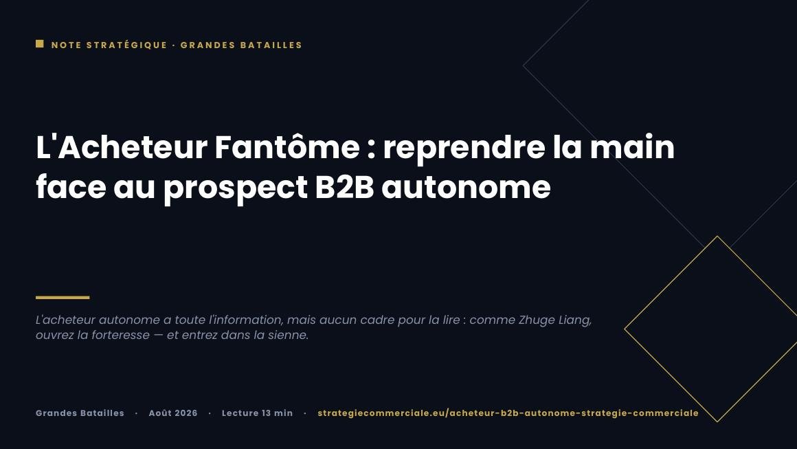 Slide 1 sur 9 — présentation stratégique