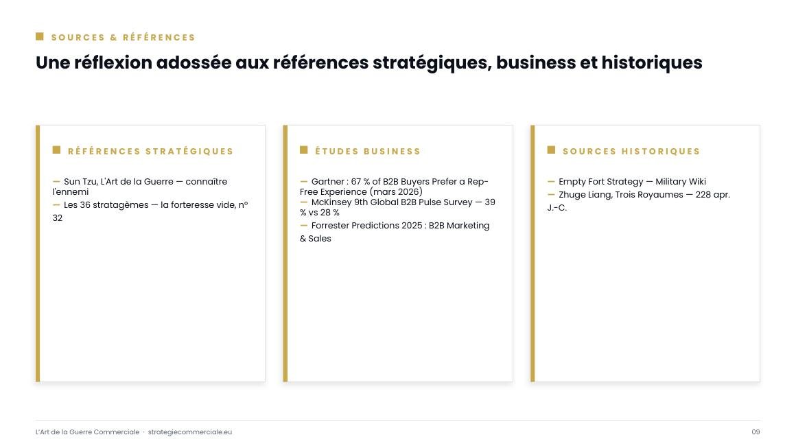 Slide 9 sur 9 — présentation stratégique