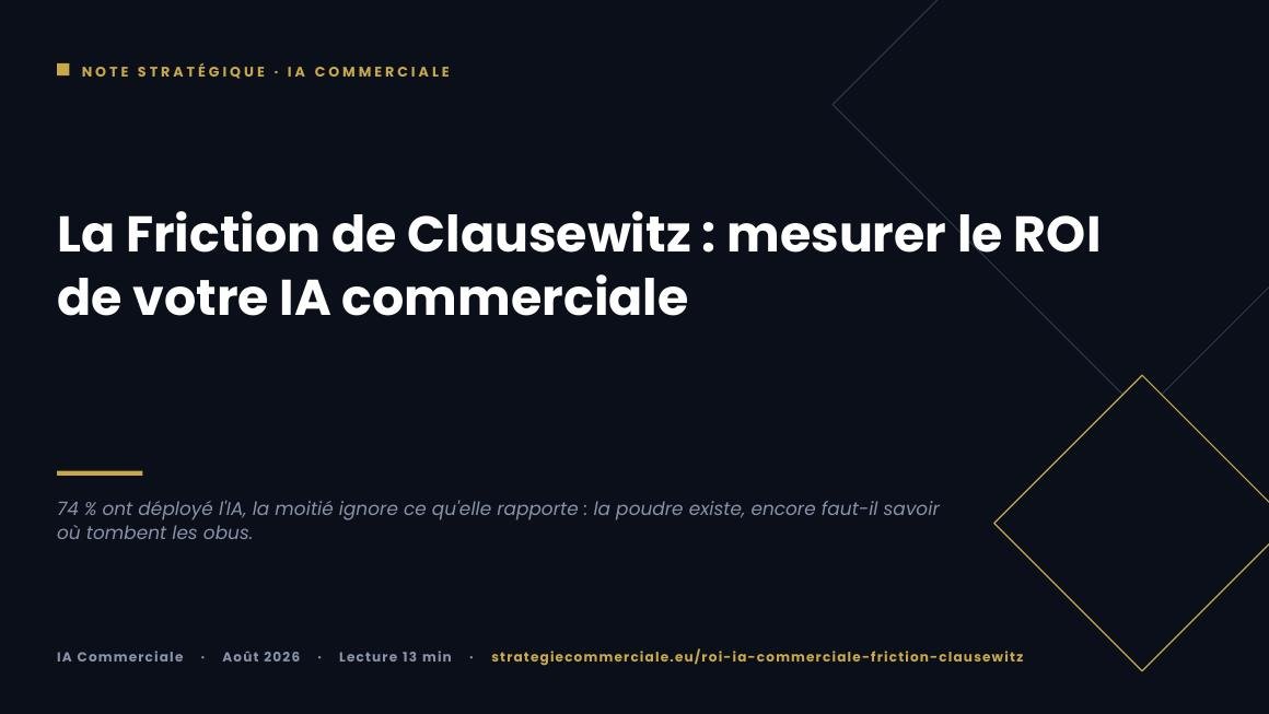 Slide 1 sur 9 — présentation stratégique