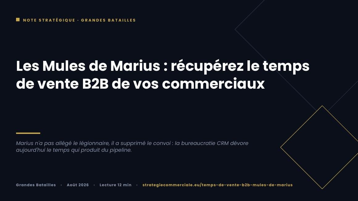 Slide 1 sur 9 — présentation stratégique