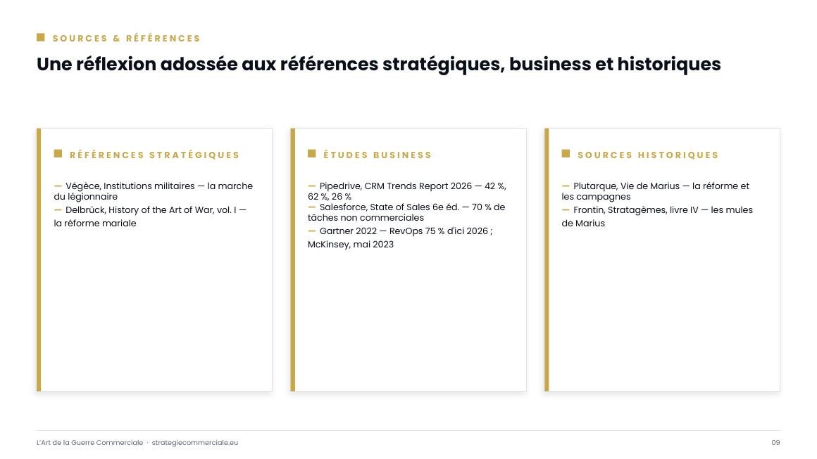 Slide 9 sur 9 — présentation stratégique