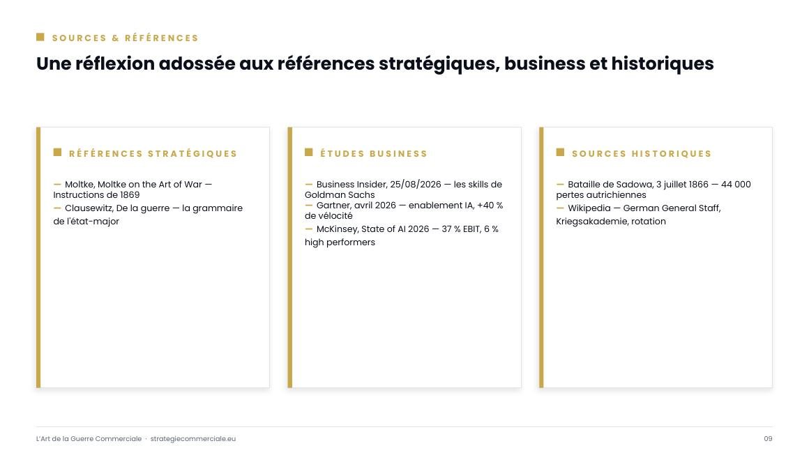 Slide 9 sur 9 — présentation stratégique