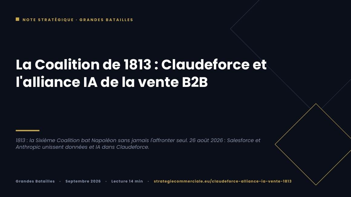 Slide 1 sur 9 — présentation stratégique