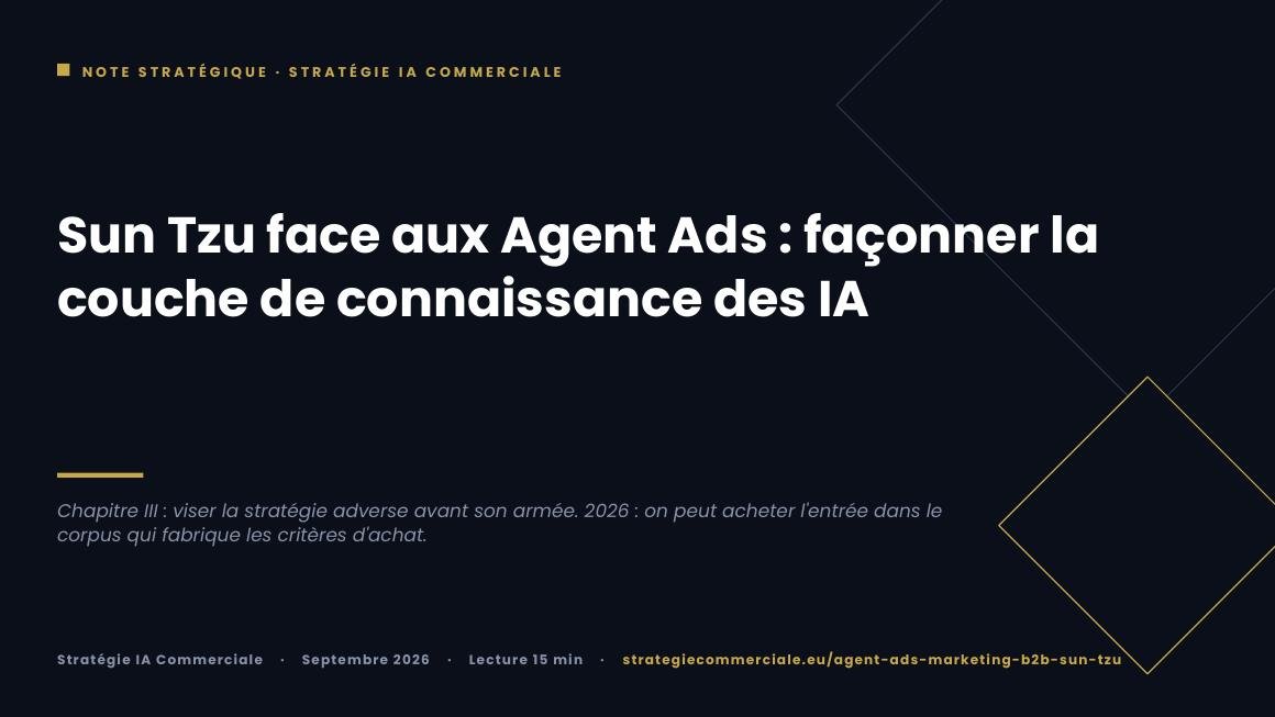 Slide 1 sur 9 — présentation stratégique