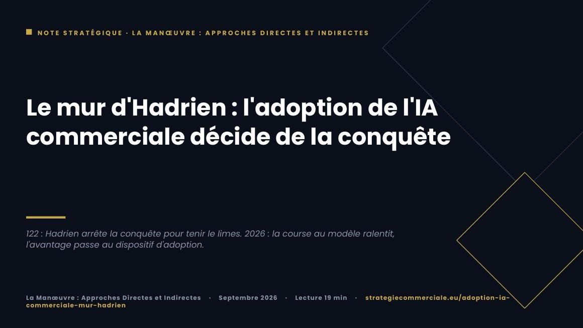 Slide 1 sur 9 — présentation stratégique