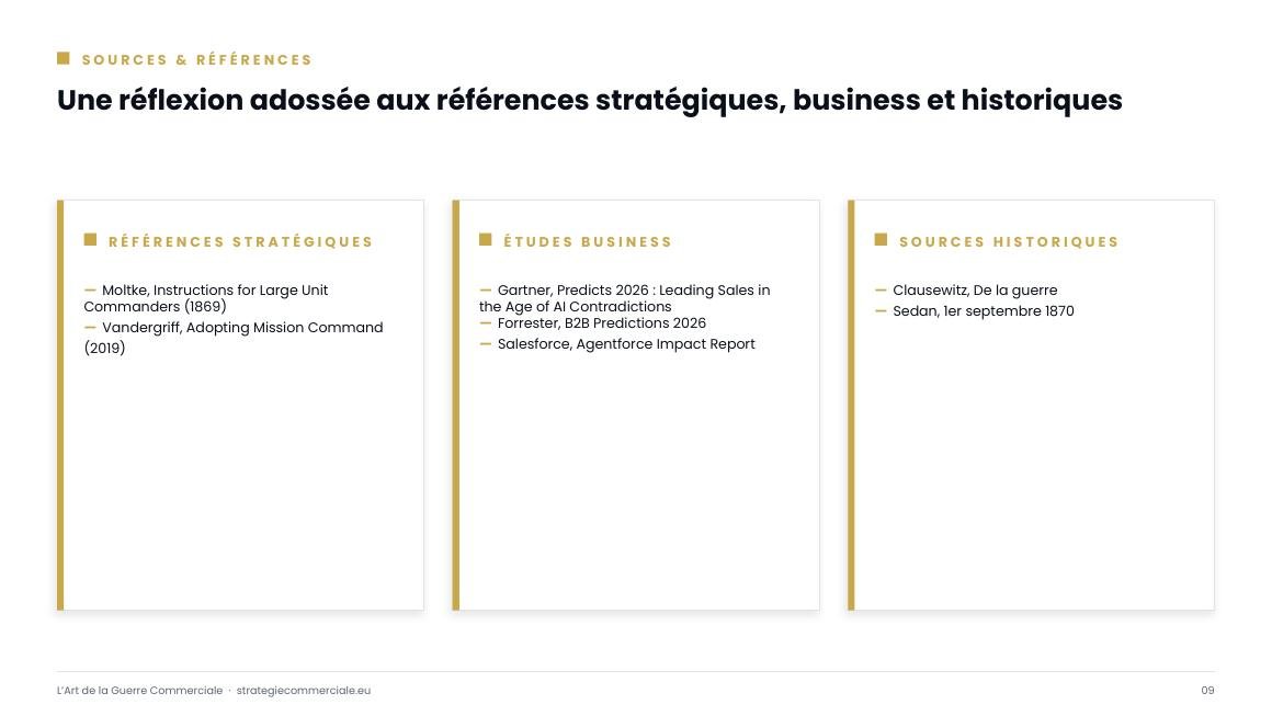 Slide 9 sur 9 — présentation stratégique