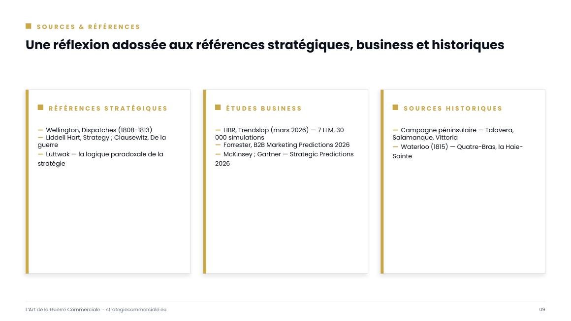 Slide 9 sur 9 — présentation stratégique