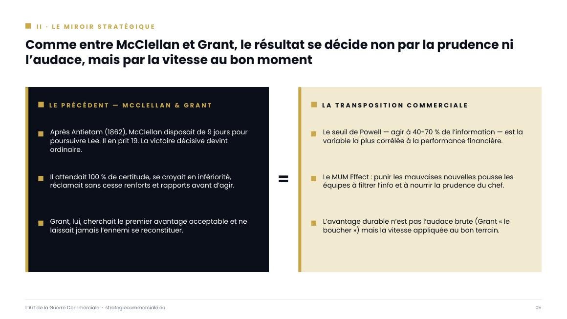Slide 5 sur 9 — présentation stratégique