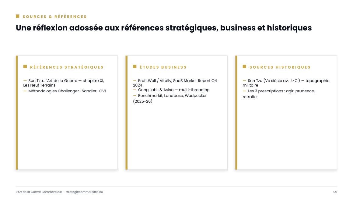 Slide 9 sur 9 — présentation stratégique