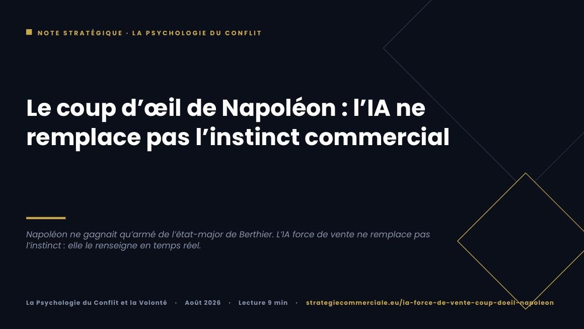 Slide 1 sur 9 — présentation stratégique