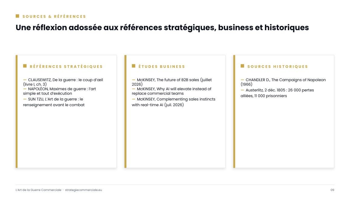 Slide 9 sur 9 — présentation stratégique